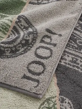 JOOP | Duschtuch 80x150cm CONTOUR PAISLY Mauve | dunkelgrün